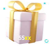 Receba seus bônus de boas-vindas no 55xx